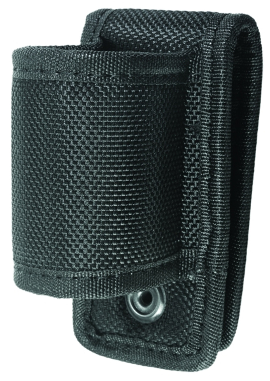 Hero's Pride Ballistic Open Top & Bottom Safety Snap Flashlight Holder