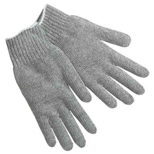 MCR Safety 10 Gauge Cotton/Polyester Gray