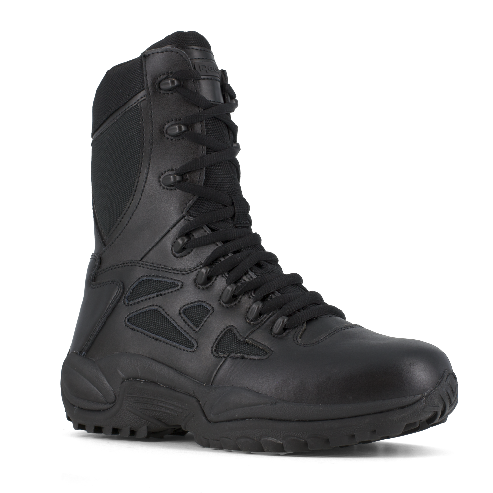 Reebok Rapid Response 8'' Stealth Boot w/ Soft Toe - Black