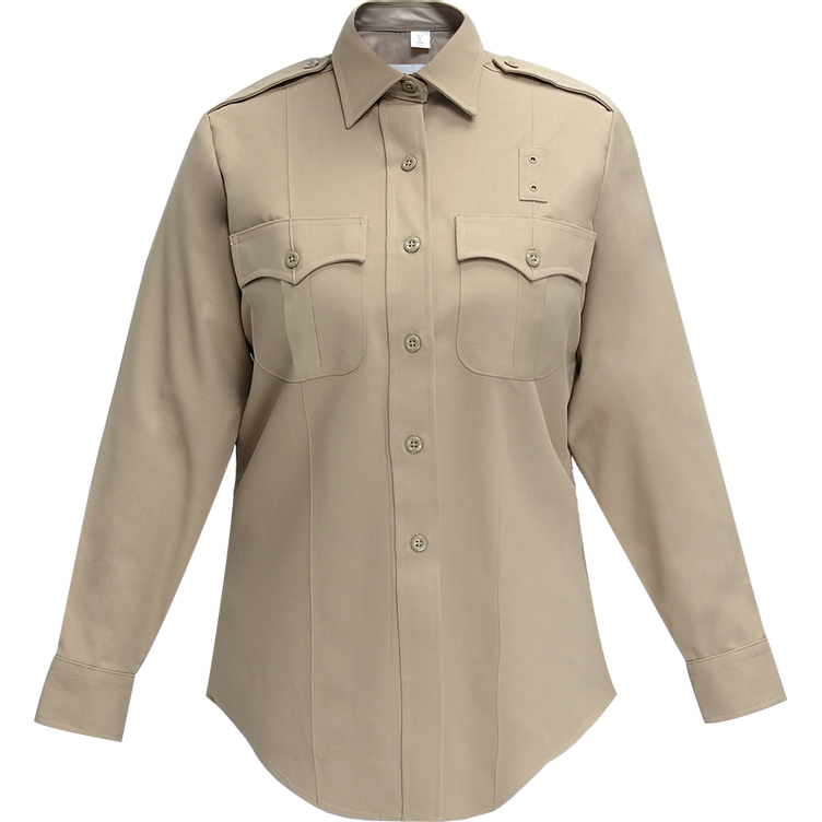 Flying Cross Command Women's Power Stretch Long Sleeve Shirt w/ Zipper