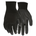 MCR Safety Black Poly Black PU 13 Gauge