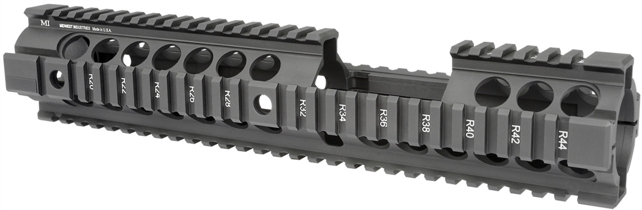 Midwest Industries Gen2 Two Piece Free Float Extended Carbine Length Handguard