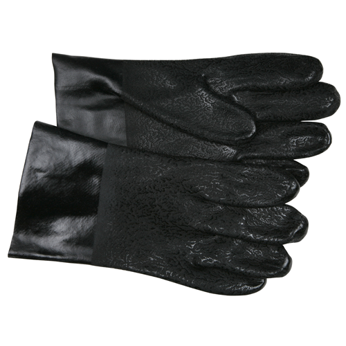 MCR Safety Black, Double Dip, Textured, 10