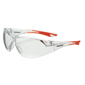 Champion Targets Champion Targets 40620 Youth Slim-Fit Small-Framed Ballistic Shooting Glasses, Clear/Orange