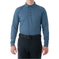 First Tactical M Performance LS Polo - French Blue