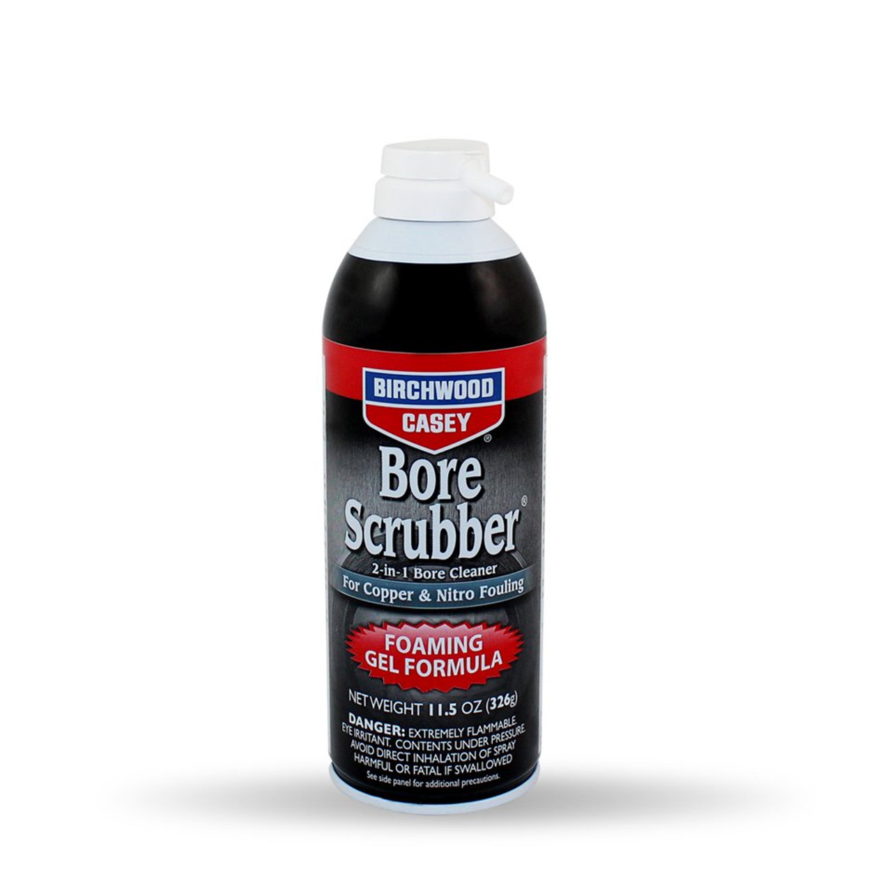 Birchwood Casey Bore Scrubber 2-in-1 Cleaner, 11.5 fl. oz. Aerosol