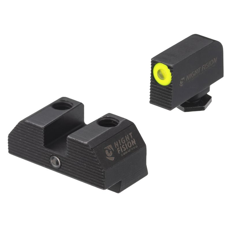 Night Fision Accur8 Student of the Gun Night Sight Set for Glock 17/19/34