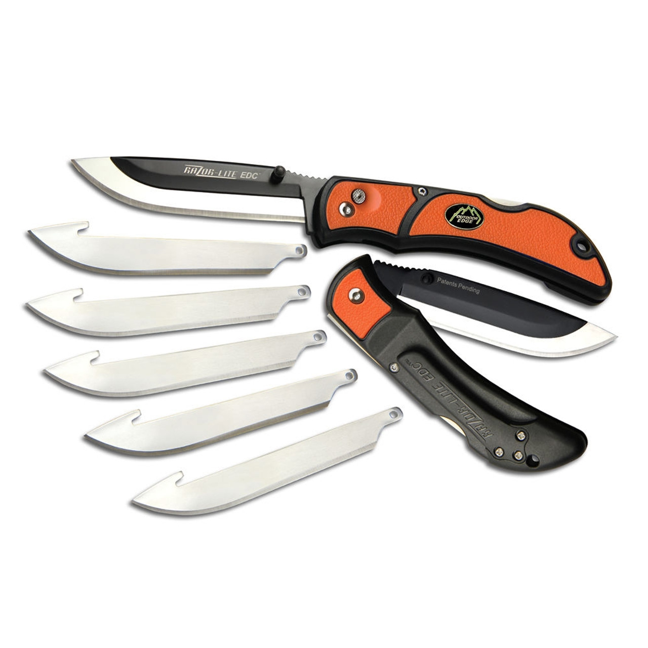 Outdoor Edge 3.5 RAZOR-EDC LITE (Orange, 6-Blades)