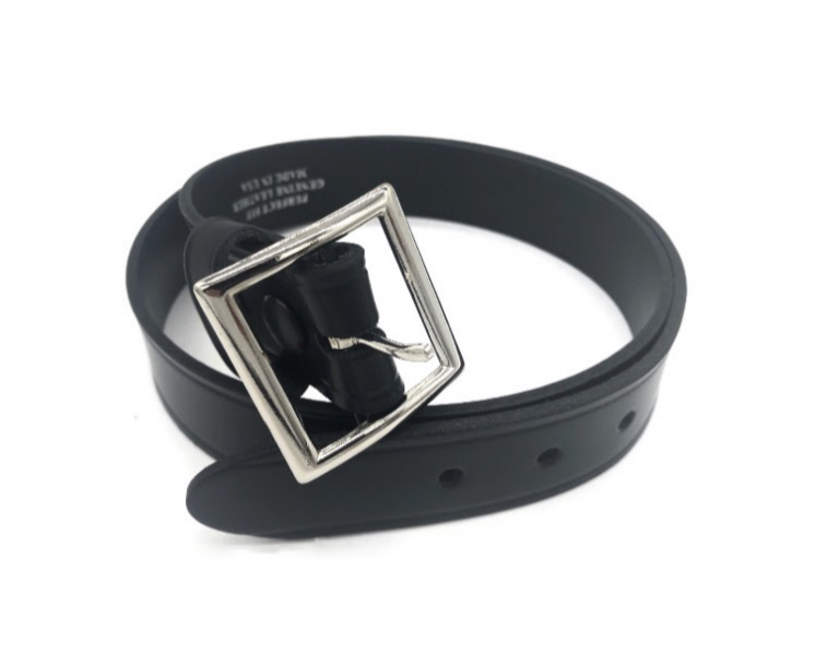Perfect Fit 1.25'' Finest Leather Belt w/ Chrome Buckle