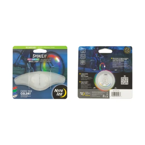 Nite-Ize SpokeLit Rechargeable Wheel Light - Disc-O Select