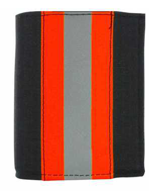 Perfect Fit Hidden Badge Firefighter Wallet w/ Black Matrix - 3.25'x4.50'