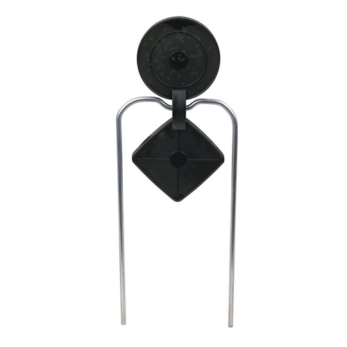 Champion Targets Champion Targets 40956 Duraseal Spinner Target, Double Black Diamond & Gong