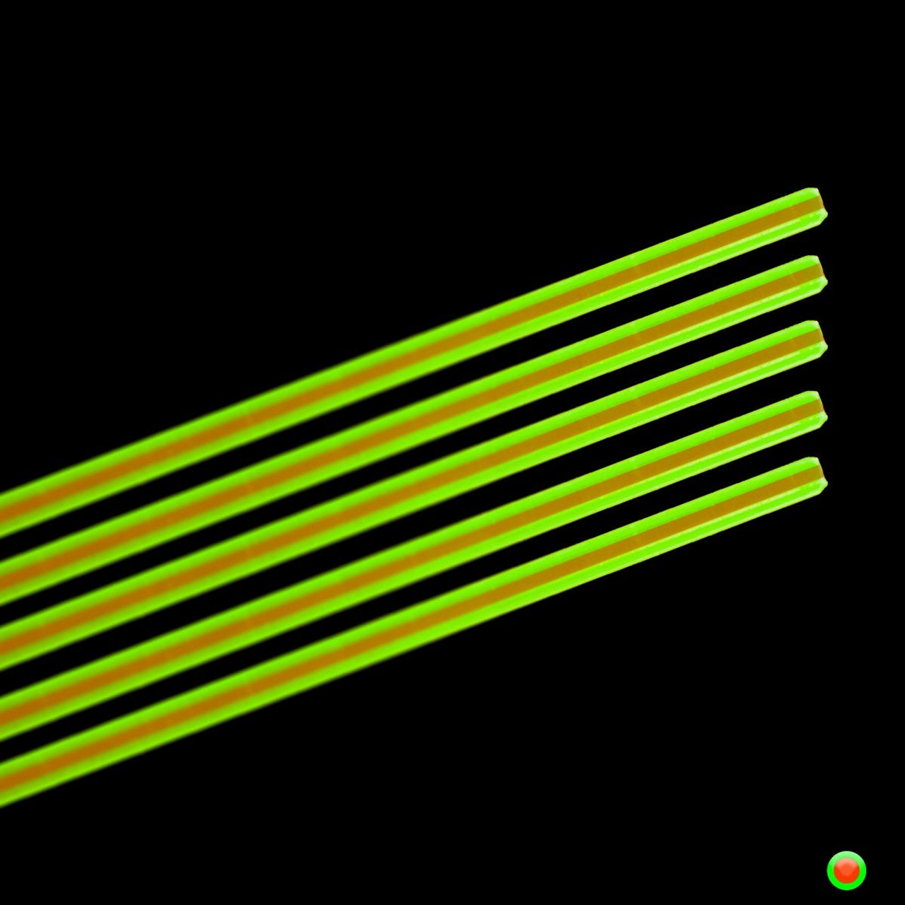 Truglo Replacement Fiber Optics - Dual Color 5 Pack