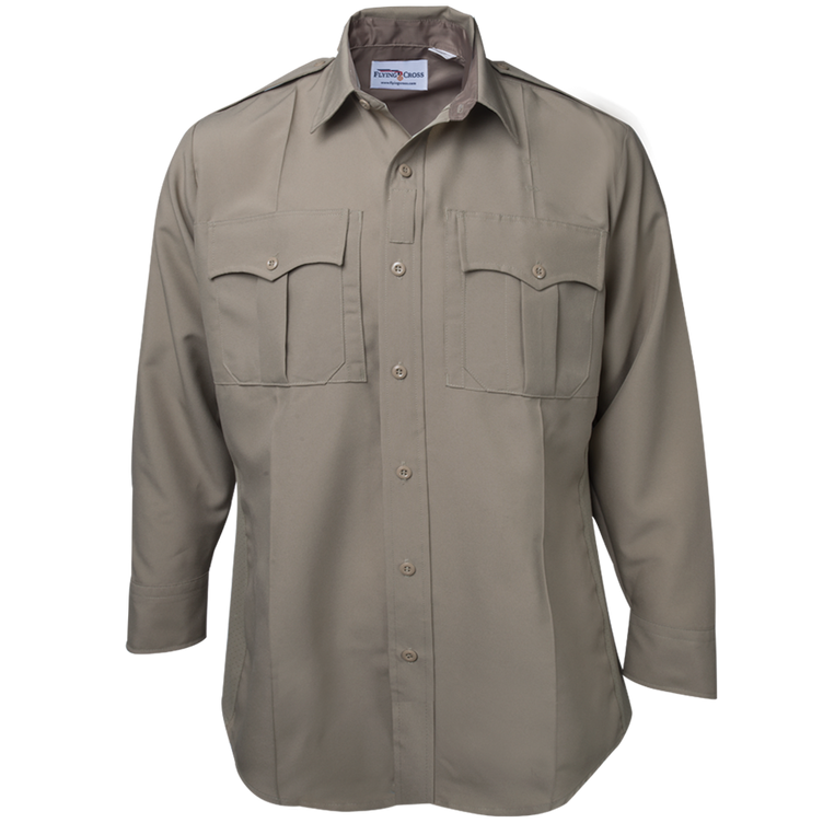 Flying Cross Command Power Stretch Long Sleeve Shirt w/ Zipper