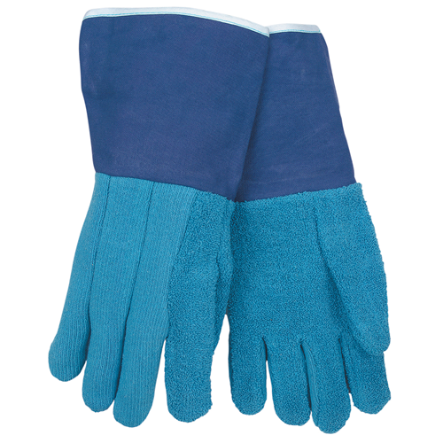 MCR Safety Blue Heavy Weight  F/R 6 Gauntlet Glove