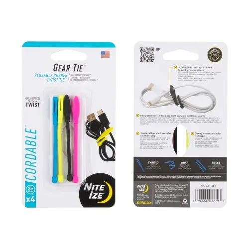 Nite-Ize Gear Tie Cordable Twist Tie