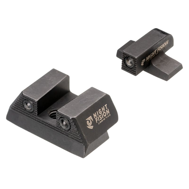 Night Fision Optics Ready Stealth Night Sight Set for Sig P320 w/ Holosun SCS