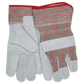 Split Leather Palm Glove w/Starched Cuff