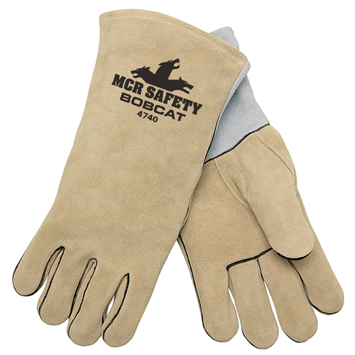 MCR Safety Bobcat Brown Welder Straight Thumb Bobca