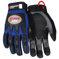 MCR Safety ForceFlex Multi-Task Blue w/ Rough Grip