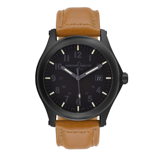 ArmourLite ArmourLite Stealth Black Swiss Tritium Illuminated Watch
