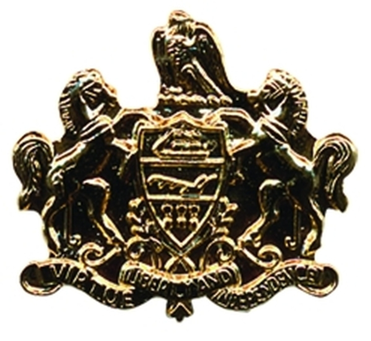 Hero's Pride Pennsylvania Crest Collar - 3/4' Wide