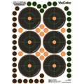 Champion Targets Champion Targets 46135 Adhesive Visicolor Targets, 3 Bullseye, 5 Pack