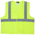 MCR Safety Class 2 Mesh Lime Safety Vest