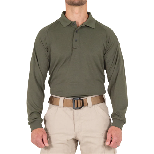 First Tactical M Performance LS Polo - OD Green