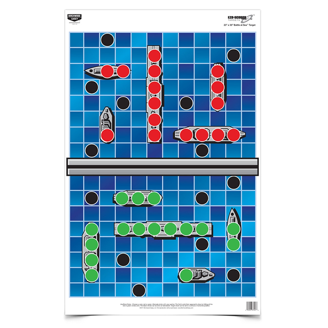 Birchwood Casey Eze-Scorer 23 x 35 Battle at Sea Target