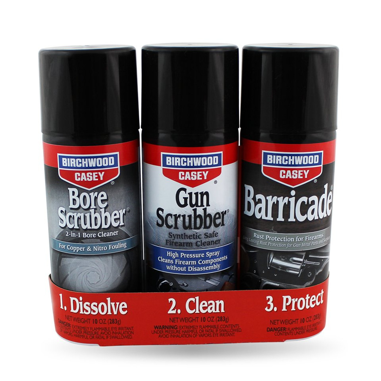 Birchwood Casey Birchwood Casey 1-2-3 Aerosol Value Pack, 3 Aerosol Cans