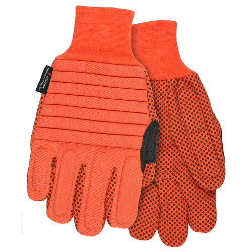MCR Safety Org Dbl Plm Dot KW Pad Back