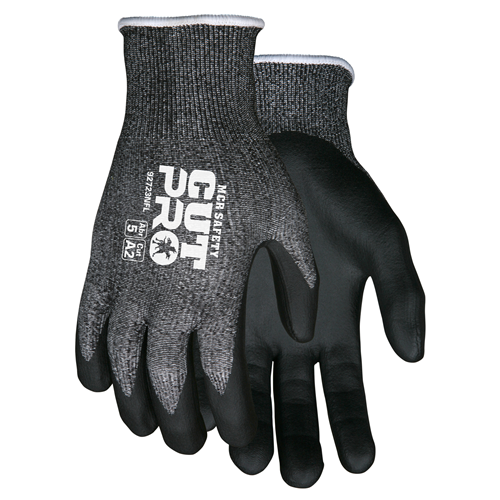 MCR Safety Memphis Cut Pro, 13ga S/P HPPE, Black NF