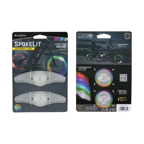 Nite-Ize SpokeLit Wheel Light - Disc-O Select - 2 Pack