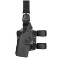 Safariland Model 7385RDS 7TS ALS OMV Tactical Holster w/ Quick Release Leg Strap for Glock 17 w/ Light