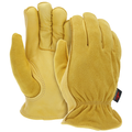 MCR Safety Deer Grain Drvr/Split Back Rd Fleece Lnd