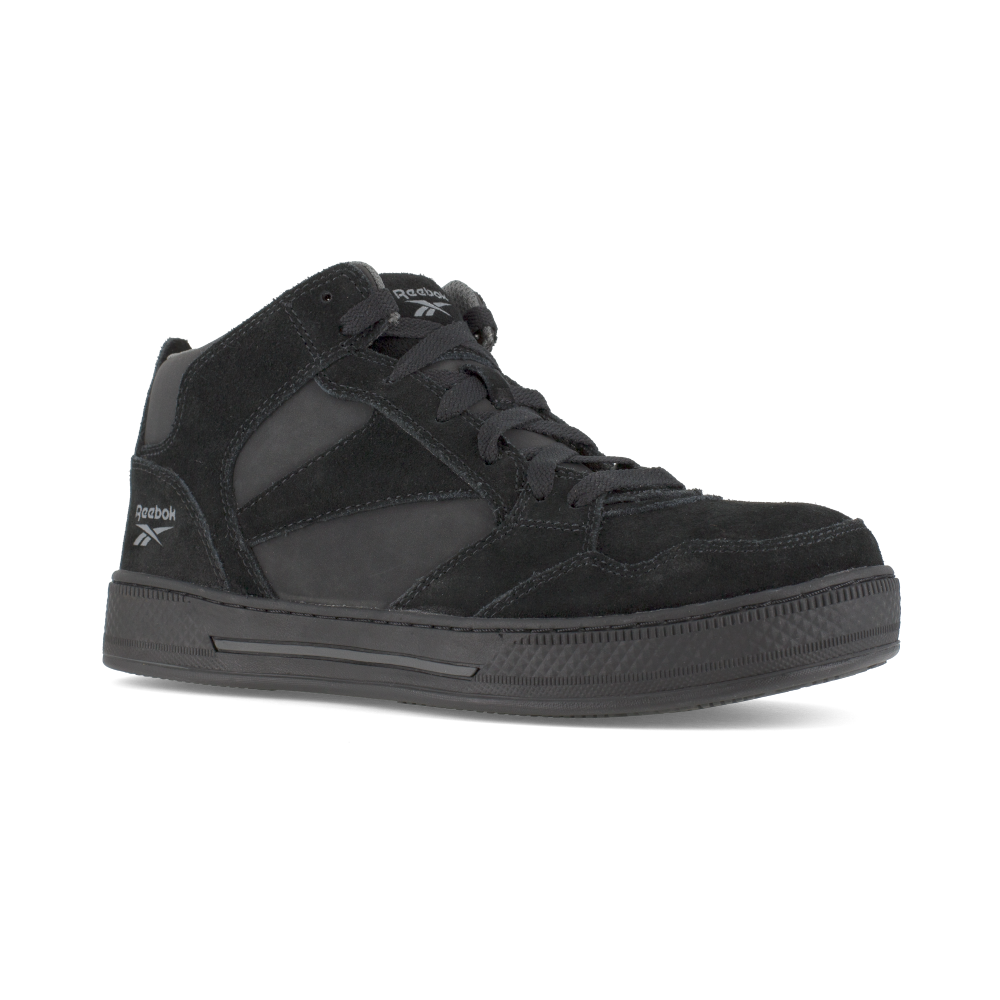 Reebok Dayod Skateboard Women's Work High-Top w/ Composite Toe - Black