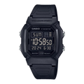 Casio Classic Digital Watch w/ Blackout Dial, Dual Time & 5 Alarms
