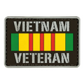 Voodoo Tactical Vietnam Veteran Combo Patch Set
