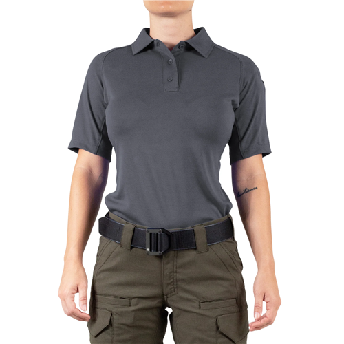 First Tactical W Performance SS Polo - Asphalt