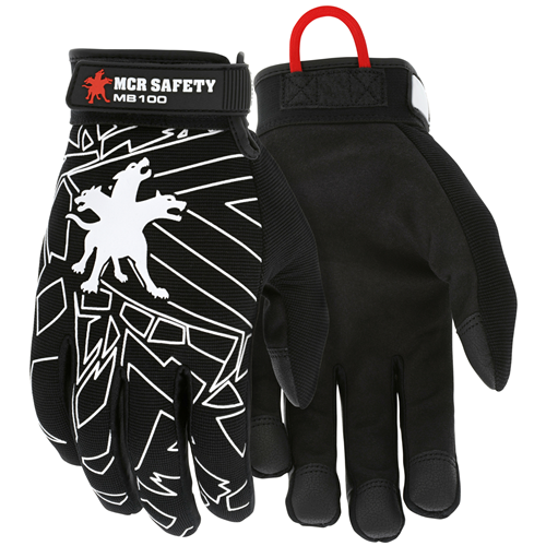 MCR Safety Multi-Task Black Graphic Back