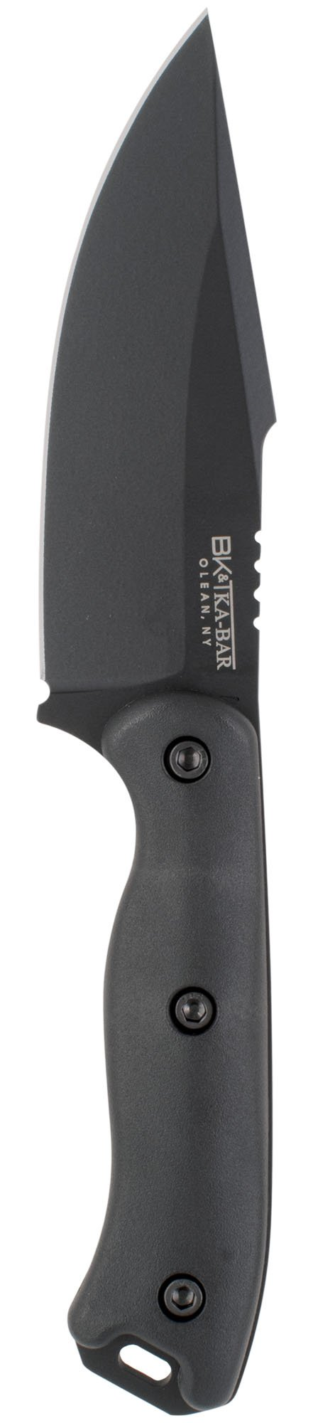 Ka-Bar BURNT BLACK CELCON SHEATH, STR EDGE