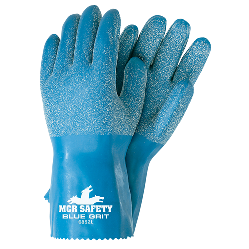 MCR Safety Blue Grit Rubber Dip 12