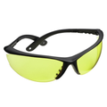Champion Targets Champion Targets 40604 Open Frame Ballistic Shooting Glasses Open Frame, Black Frame w/ Yellow Lens