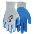 MCR Safety NXG Gauge Grayshell Blue Latex
