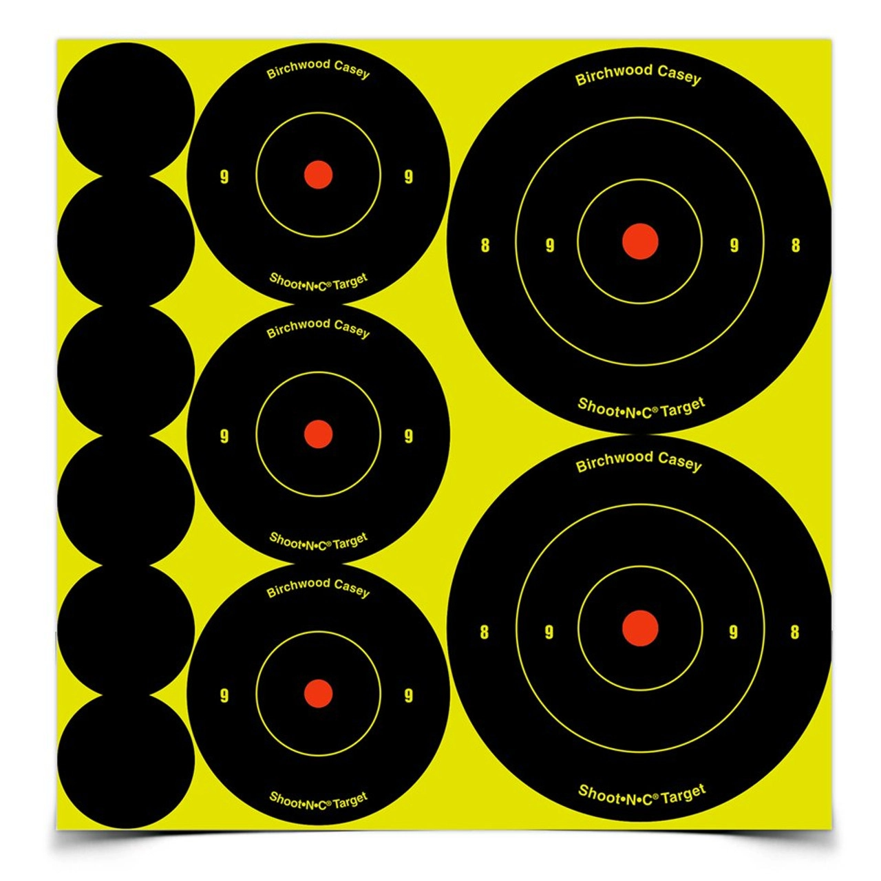 Birchwood Casey Shoot-N-C Variety Pack, 132 Targets