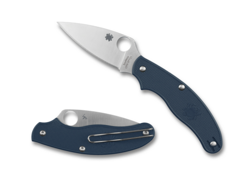 Spyderco UK Penknife Cobalt Blue Lightweight