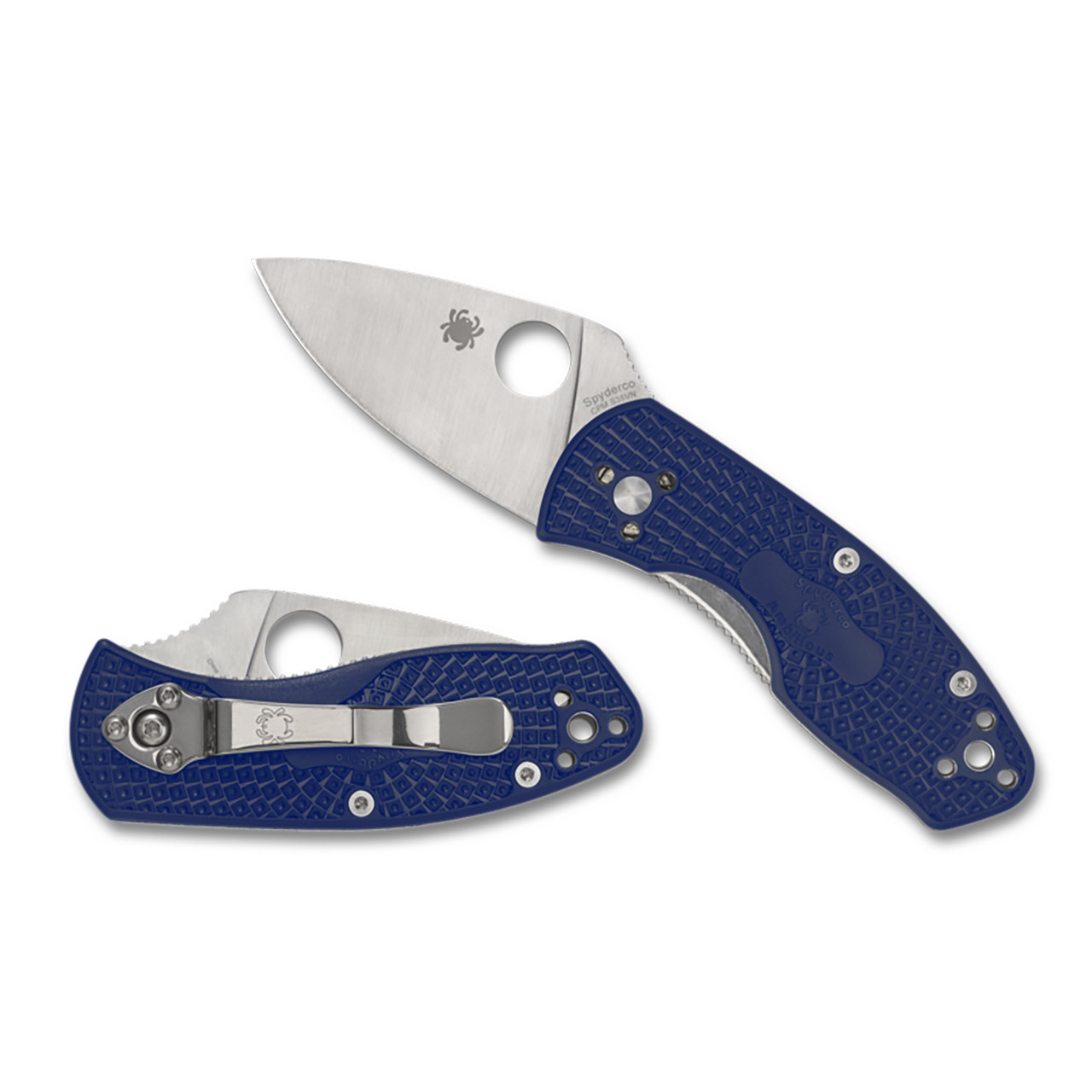Spyderco Ambitious Lightweight Blue CPM S35VN