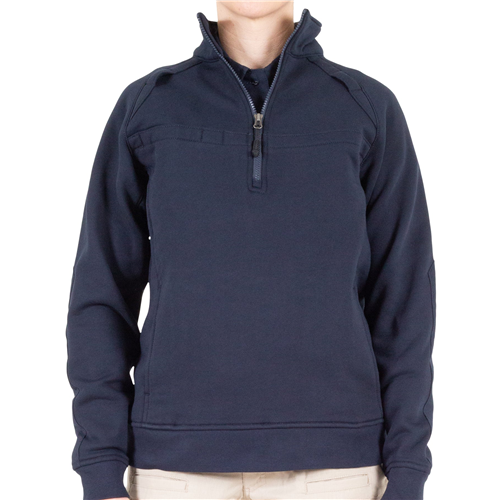 First Tactical W CTN Job Shirt 1/4 Zip - Midnight Blue