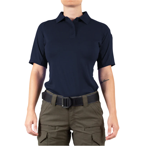 First Tactical W Performance SS Polo - Midnight Blue